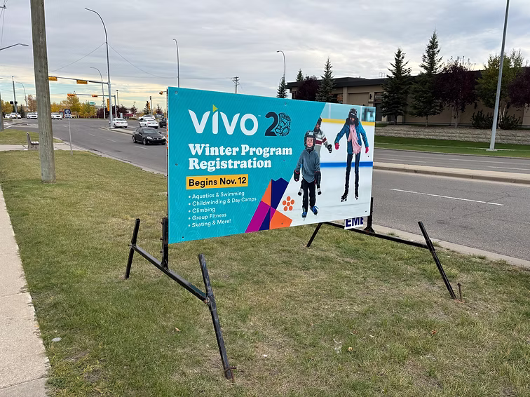 mobile signs full print